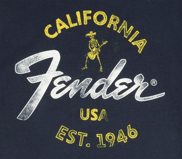 Fender Baja Blue T-Shirt (blue, medium)