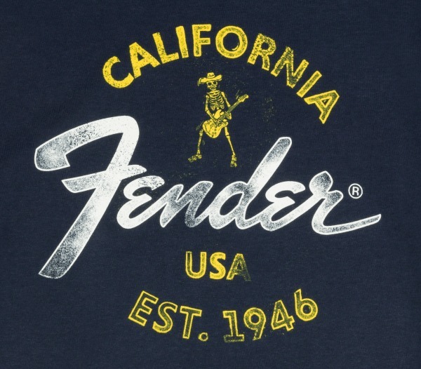 Fender Baja Blue T-Shirt (blue, 2x-large)