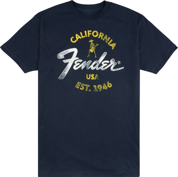 Fender Baja Blue T-Shirt (blue, 3x-large)
