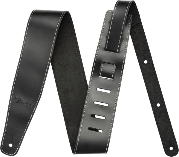 Broken-In Leather Strap (black 2.5")