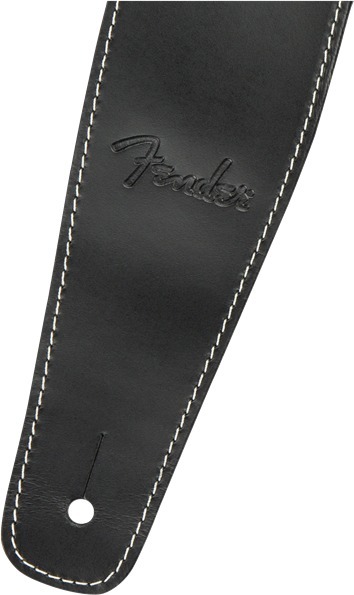 Fender Broken-In Leather Strap (black 2.5')