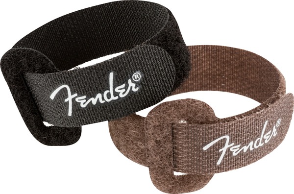 Fender Cable Ties 7' (black and brown)