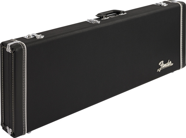 Classic Series Wood Case - Strat/Tele LH (Black Left Handed)