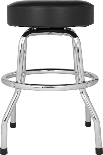 Fender Custom Shop Chevron Logo Barstool 24' (black/chrome)