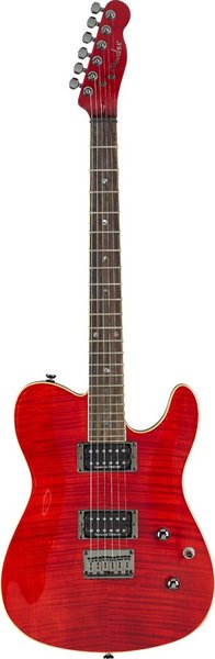 Custom Telecaster FMT HH (crimson red transparent)