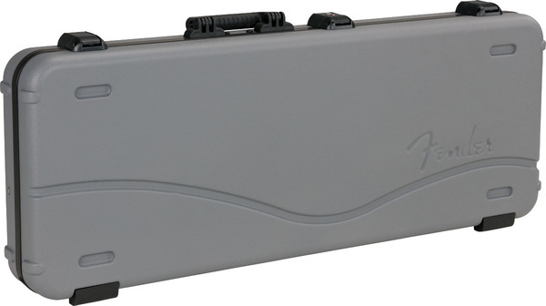 Deluxe Moulded Strat/Tele Case (silver/blue)