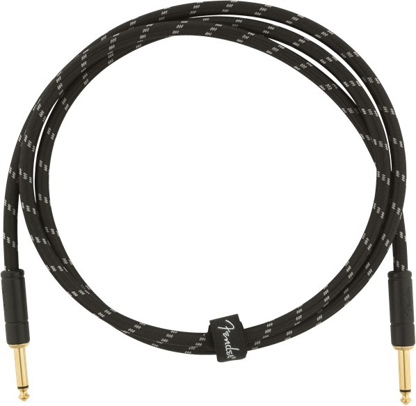 Fender Deluxe Tweed Instrument Cable (1.5m black tweed)