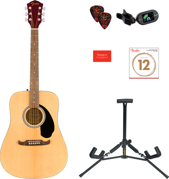 Fender FA-125 Dreadnought Acoustic Pack (natural)