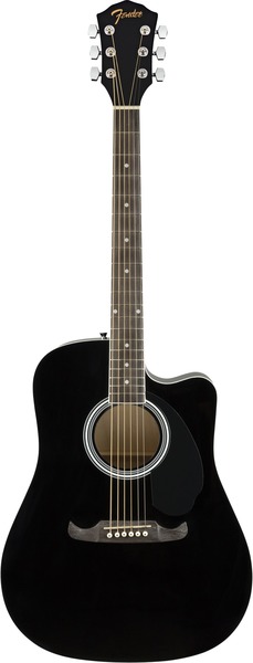 FA-125CE MKII WN Dreadnought Acoustic (black)