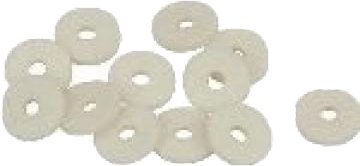 Felt Washers (white)