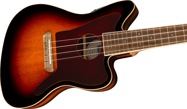 Fender Fullerton Jazzmaster Ukulele (3-color sunburst)