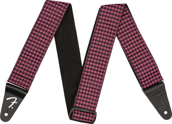 Fender Houndstooth Strap (pink)