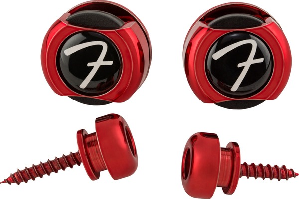 Fender Infinity Strap Locks (red)