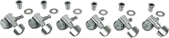 Locking Tuners Set of 6 (Chrome)