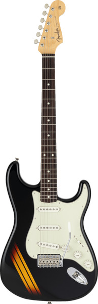 Made in Japan Traditional II 60s Stratocaster RW 2025 Collection (Competition Black / 3-Color Sunburst)