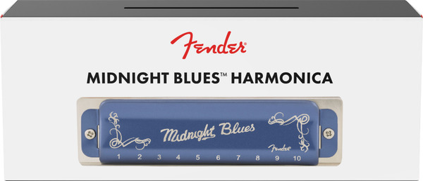 Fender Midnight Blues Harmonica (key of D)