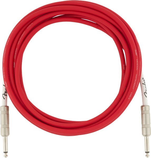 Fender Original Instrument cable (15ft, 4.5m, fiesta red)