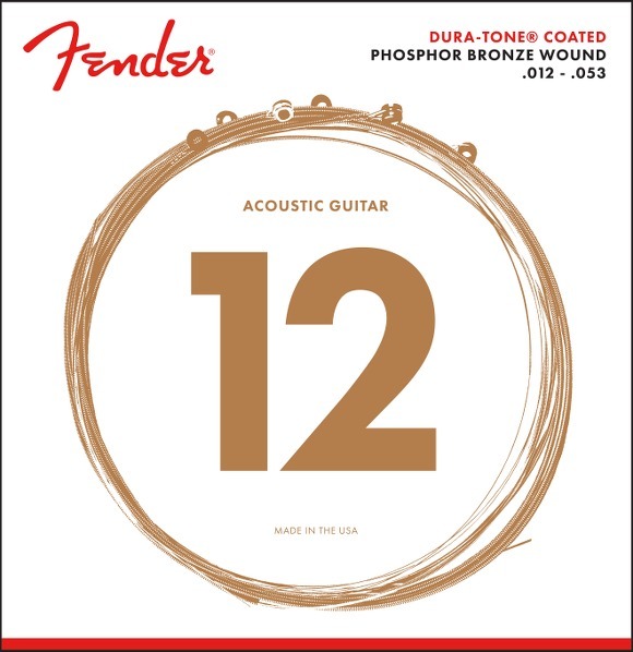 Phosphor Bronze Dura-Tone Coated 860L (light 12-53)