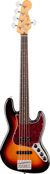 Player II Modified Jazz Bass V RW (3-Color Sunburst)