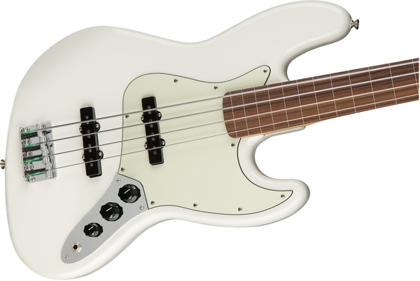 Fender Player Jazz Bass FL PF / Fretless (polar white)