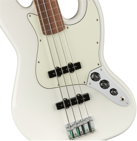 Fender Player Jazz Bass FL PF / Fretless (polar white)