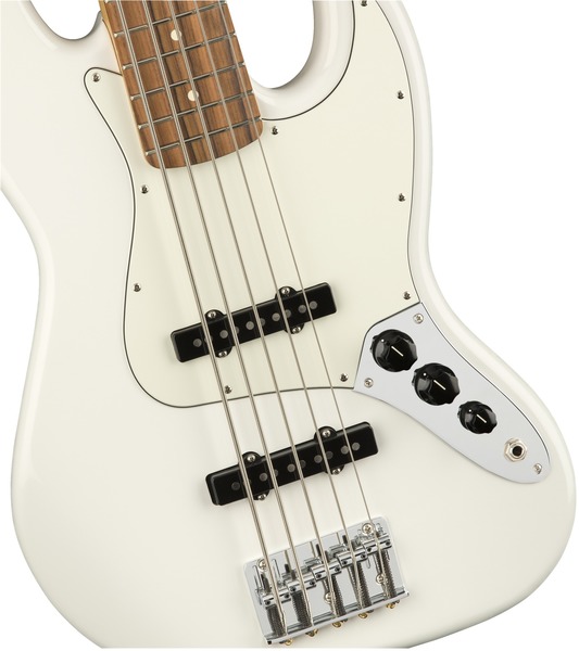 Fender Player Jazz Bass V PF (polar white)