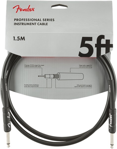 Professional Instrument Cable (5'/1.5m)