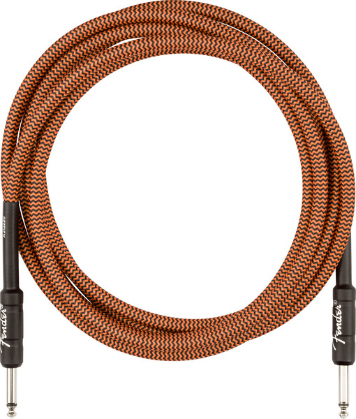 Fender Professional Instrument Cable (orange/black, 10'/3m)