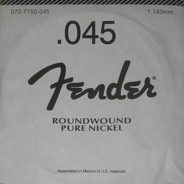 Fender Pure Nickel Roundwound (.045w)