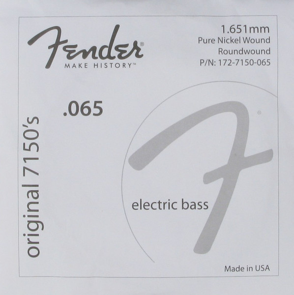 Fender Pure Nickel Roundwound (.065w)