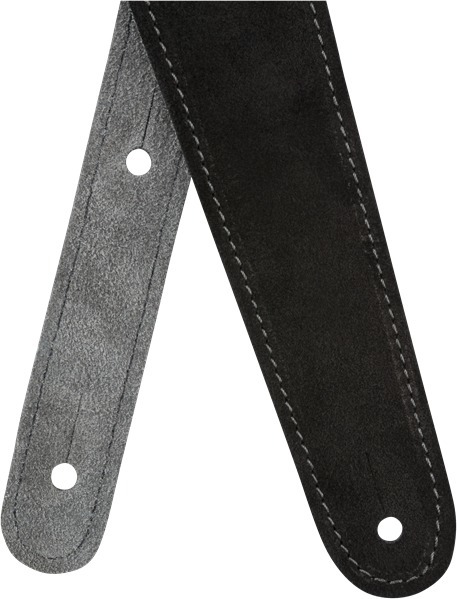 Fender Reversible Suede Strap 2' (black/gray)