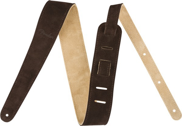 Reversible Suede Strap 2" (brown/tan)