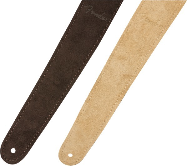 Fender Reversible Suede Strap 2' (brown/tan)