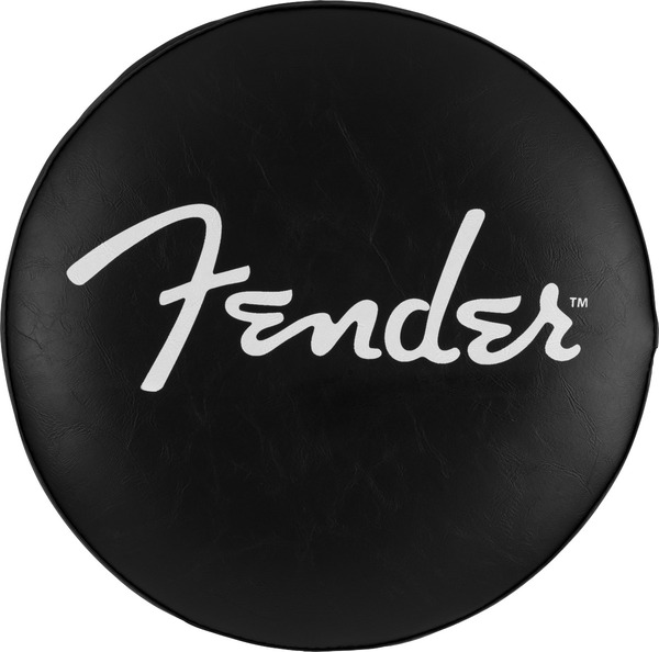 Fender Spaghetti Logo Pick Pouch Barstool 30' (black/chrome)