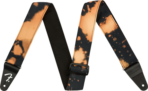 Tie Dye Acid Wash Strap (black)