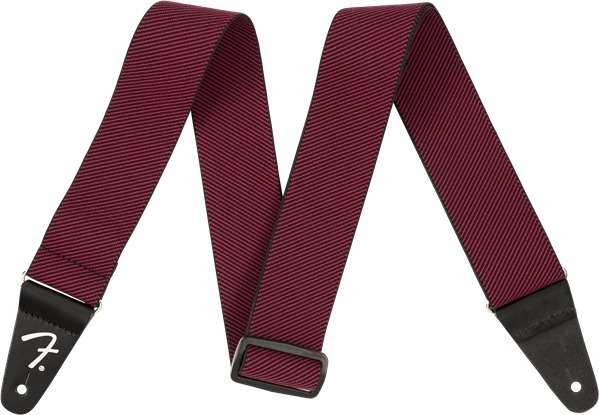 Fender WeighLess Tweed Strap (red)