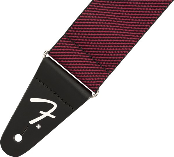 Fender WeighLess Tweed Strap (red)