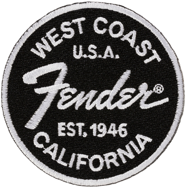 Fender West Coast Logo Enamel Patch