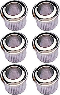 Fire&Stone Kluson-Style Bushings-Set (chrome; 6pcs)