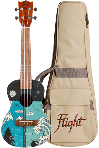 AUC-33 Two Seasons Concert Ukulele