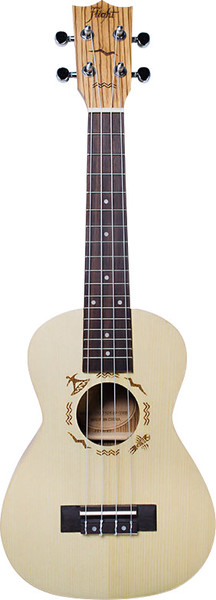 Flight DUC325 SP/ZEB Concert Ukulele