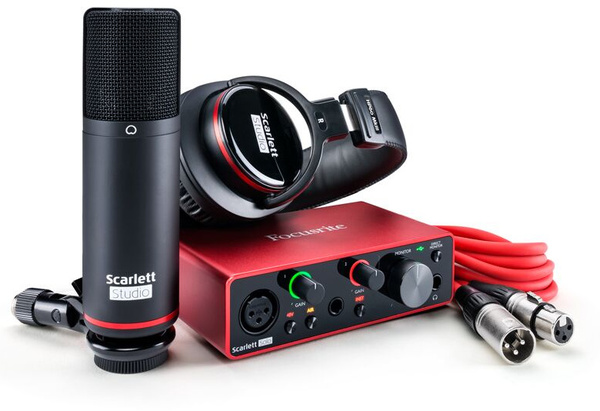 Focusrite Scarlett Solo Studio Set MKIII 3rd Gen.