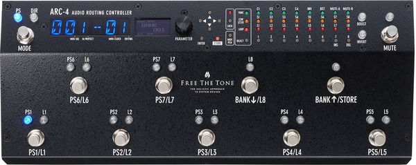 Free The Tone ARC-4 Audio Routing Controller