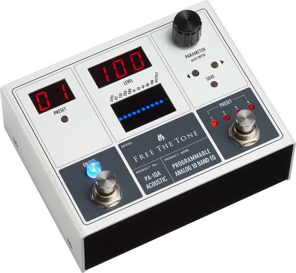 Free The Tone PA-1QA Programmable Analog 10 Band EQ (acoustic) | MusiX