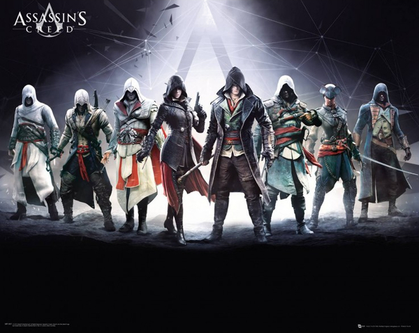 GB eye Assassin's Creed Characters Mini Poster (40x50cm)