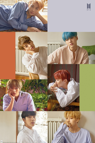 GB eye BTS Group Collage Maxi Poster (61x91.5cm)