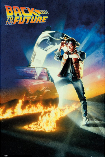 GB eye Back To The Future Key Art Maxi Poster (61x91.5cm)