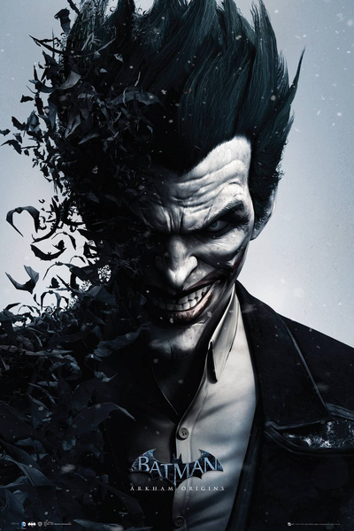 GB eye Batman Arkham Origins Joker Bats Maxi Poster (61x91.5cm)