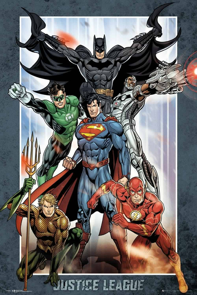 GB eye DC Comics Justice League Group Maxi Poster (61x91.5cm)