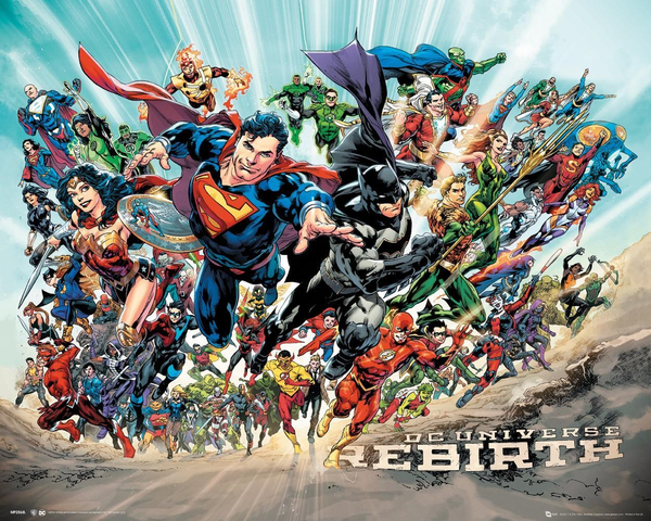 GB eye DC Universe Rebirth Mini Poster (40x50cm)